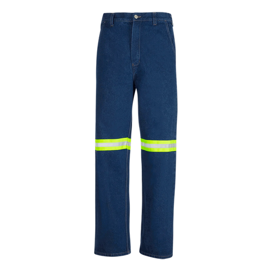 Denim Reflective Work Trousers