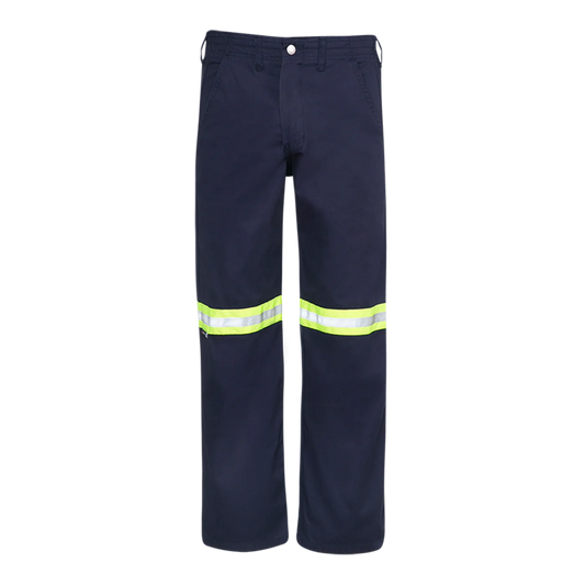Jonsson 100% Cotton Reflective Work Trousers