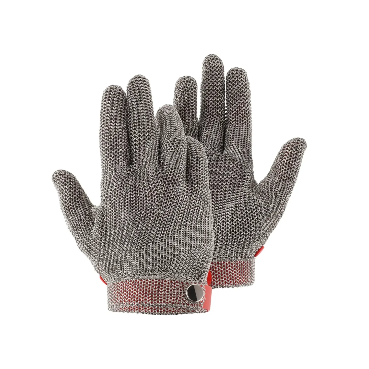 REBEL Chain Mail Wrist Length Gloves