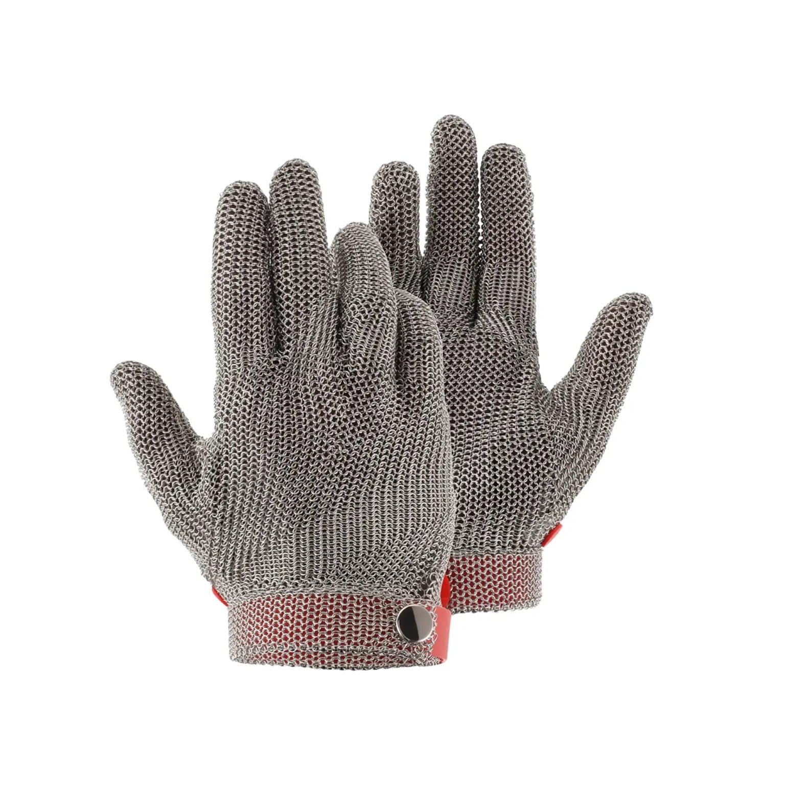 REBEL Chain Mail Wrist Length Gloves