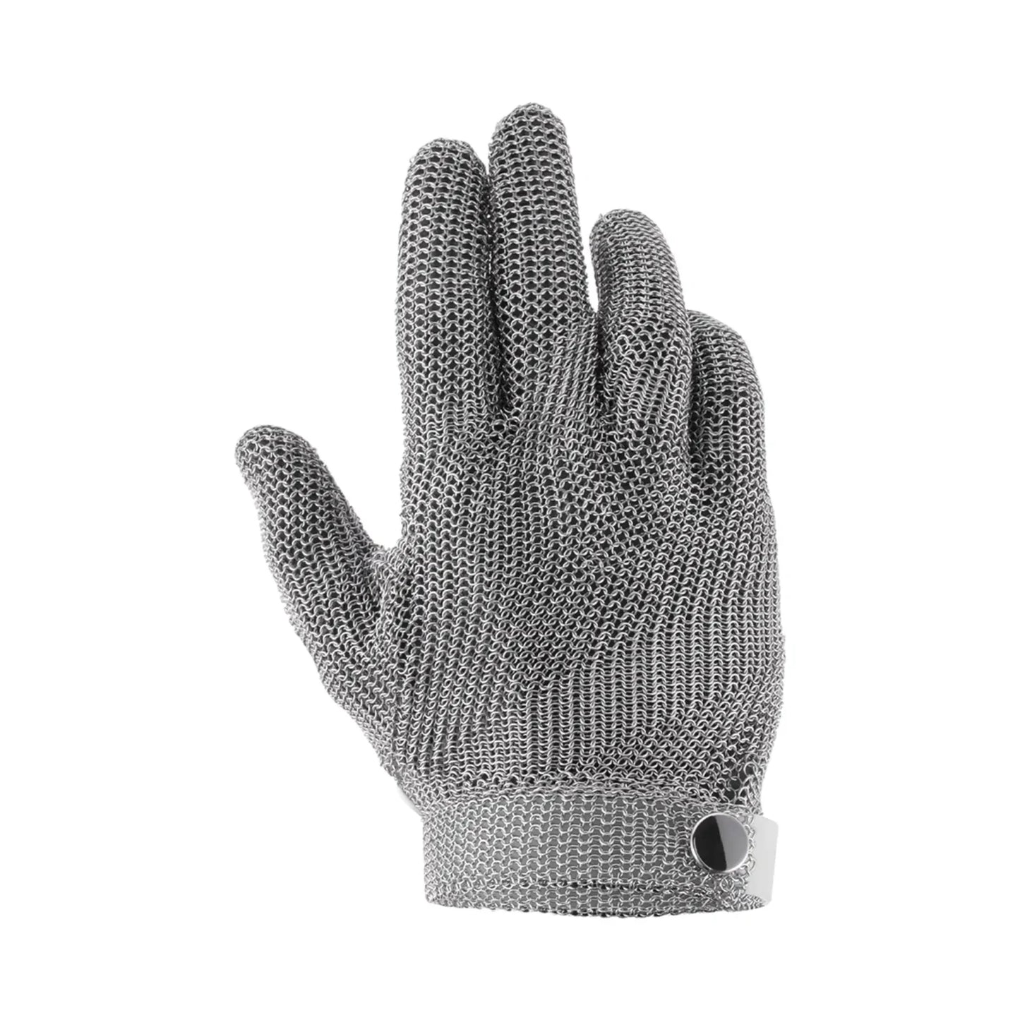 REBEL Chain Mail Wrist Length Gloves