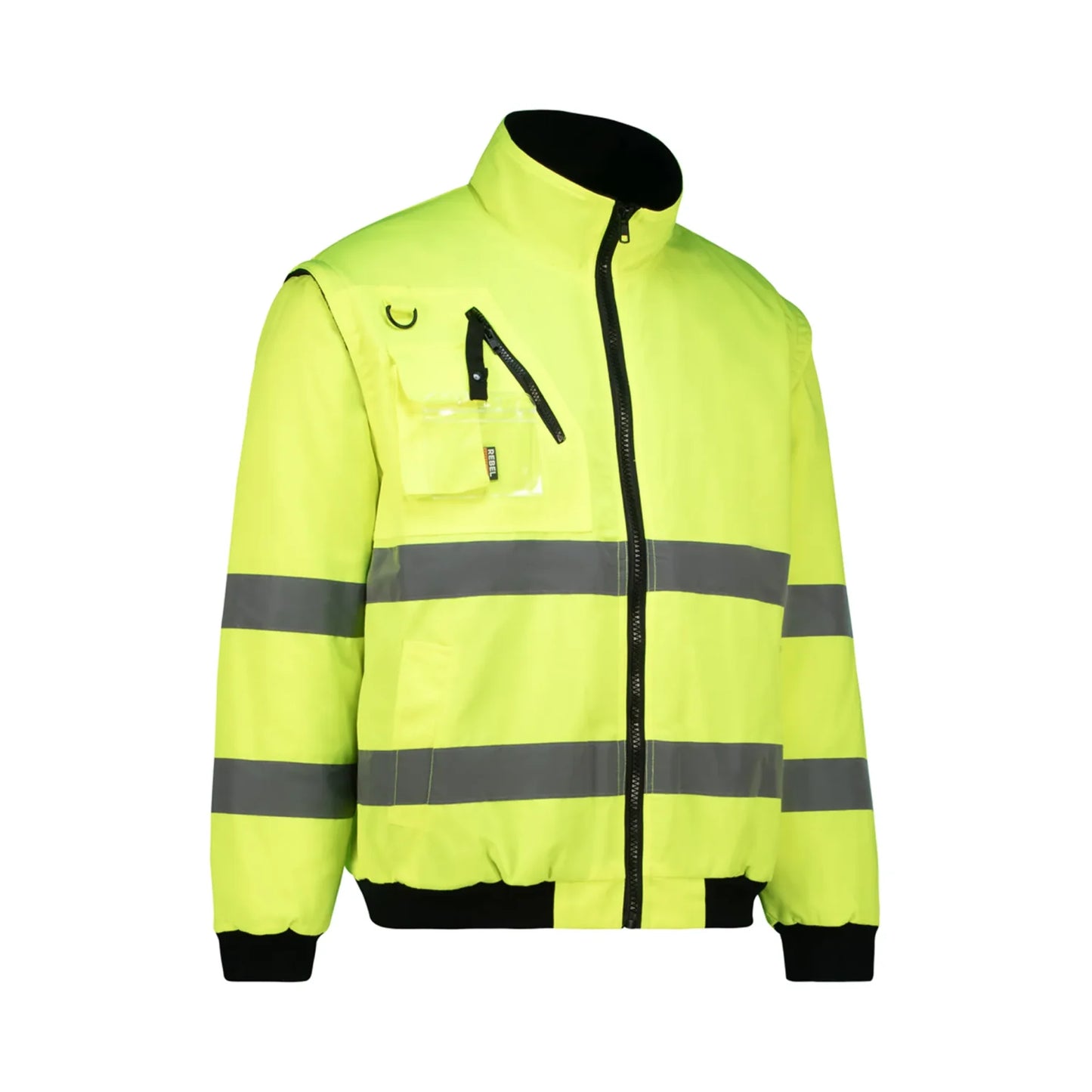 REBEL Thermoskin Bunny Jacket Hi-Viz Lime