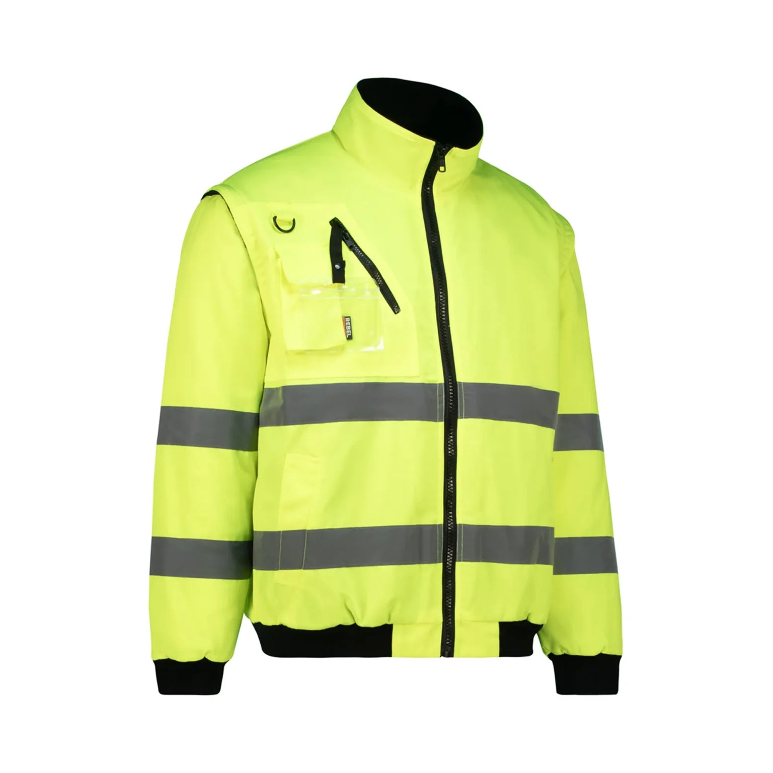 REBEL Thermoskin Bunny Jacket Hi-Viz Lime