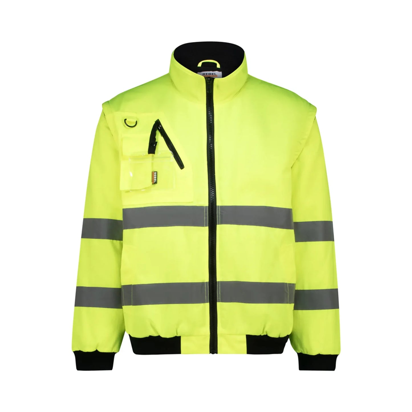 REBEL Thermoskin Bunny Jacket Hi-Viz Lime