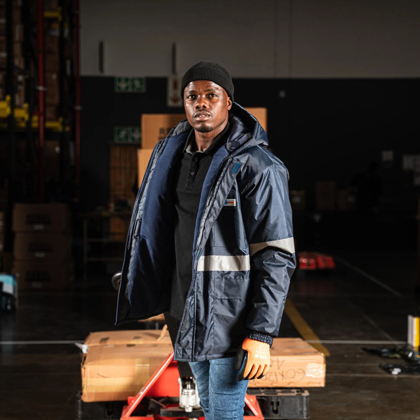 REBEL Thermoskin Freezer Jacket with Reflective Tape