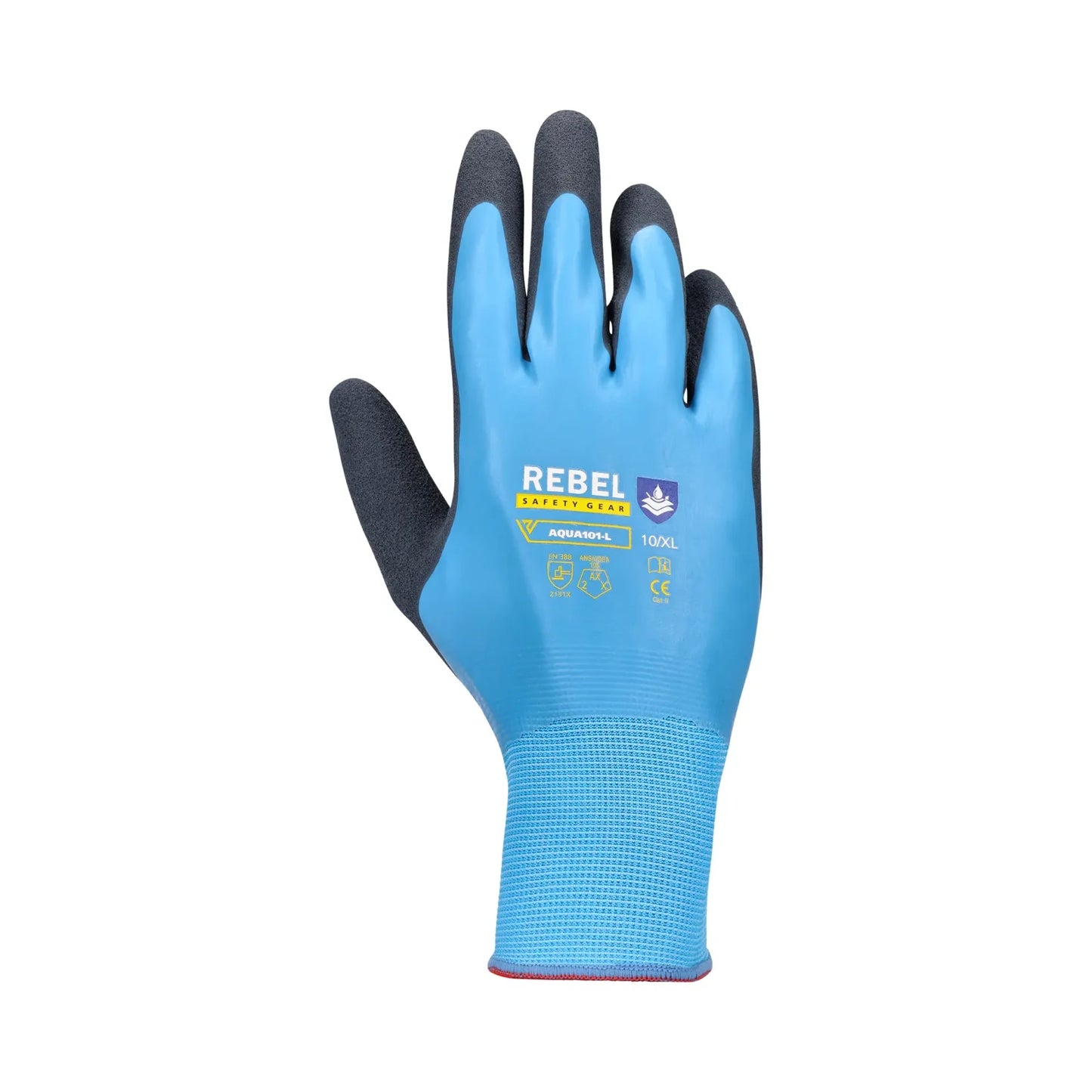 REBEL Aqua Wrist Length Gloves