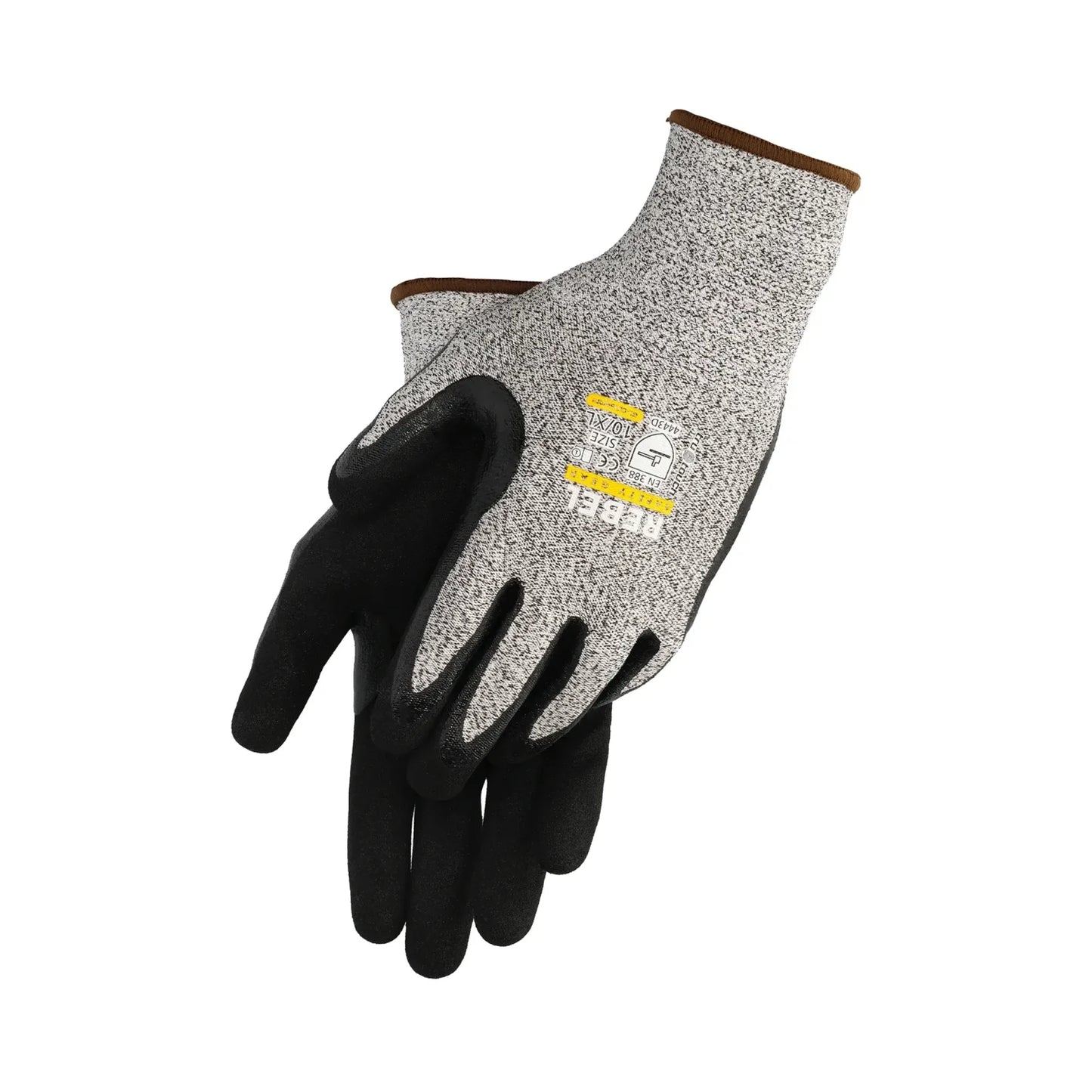 REBEL Tru Touch Cut 5 Nitrile Wrist Gloves