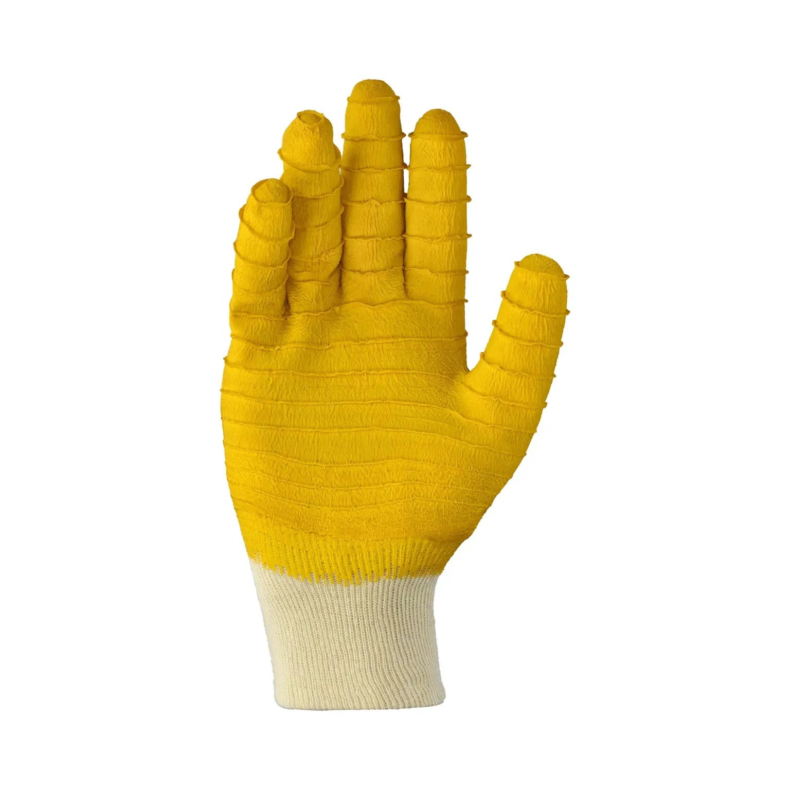 REBEL Tru Touch Yellow Comarex Knit Wrist Standard Gloves