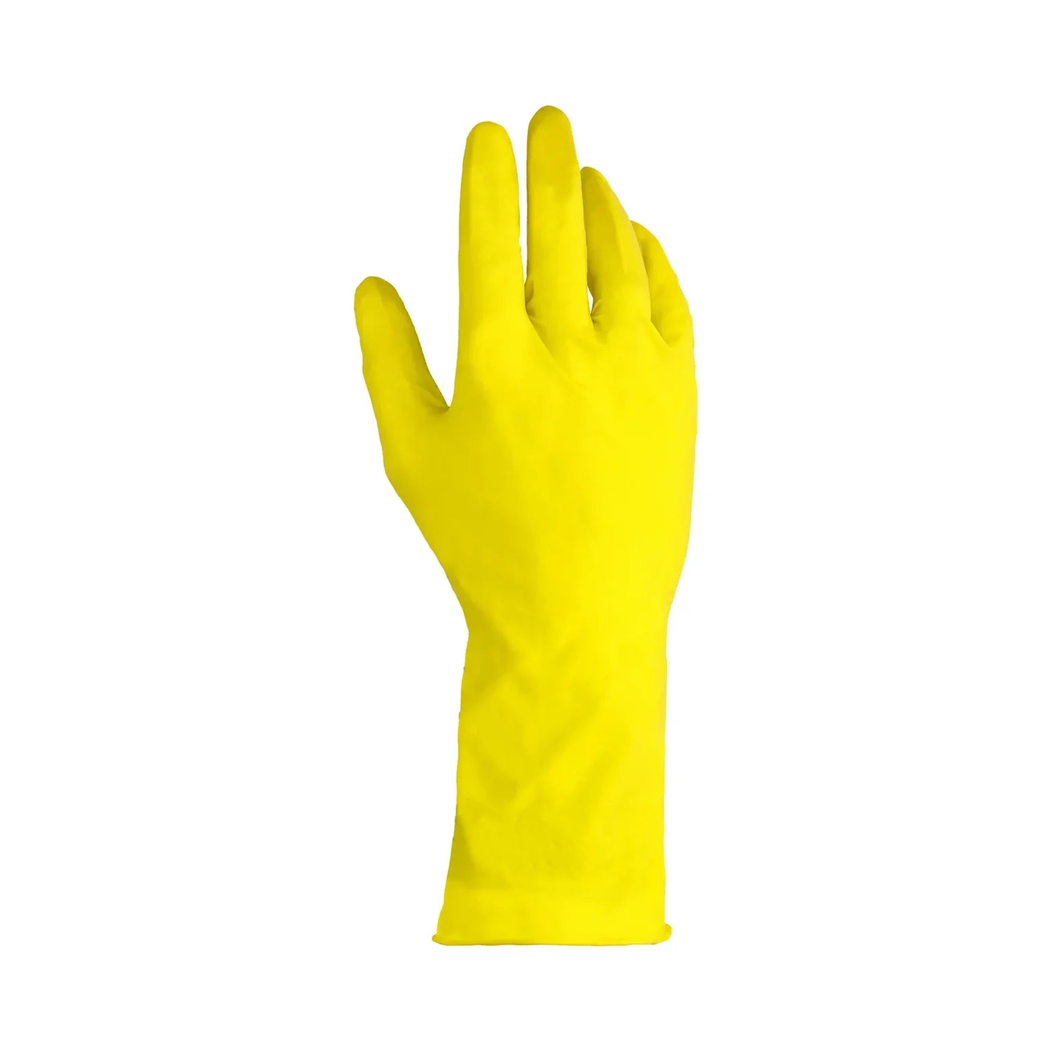 REBEL Tru Touch Yellow Rubber Household Gloves
