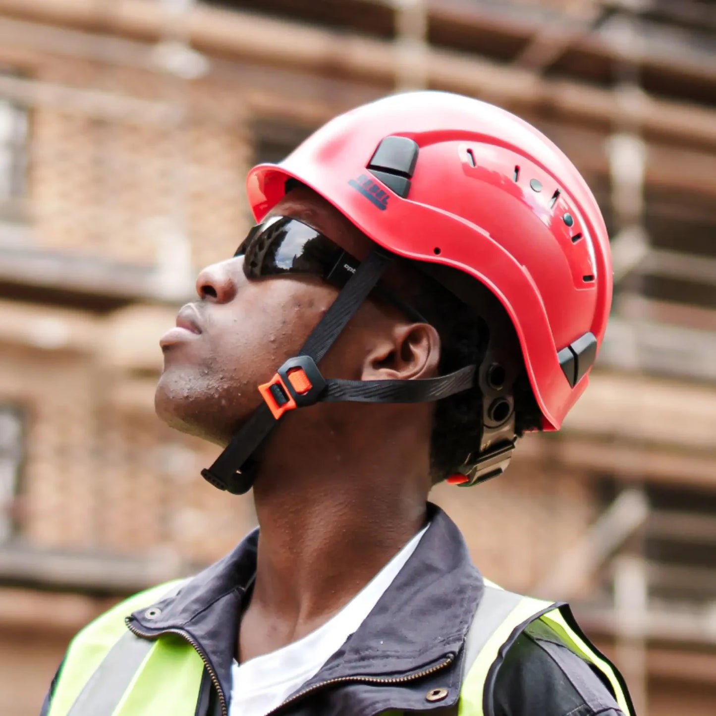 REBEL HALO 1000 Industrial Helmet with Chin Strap