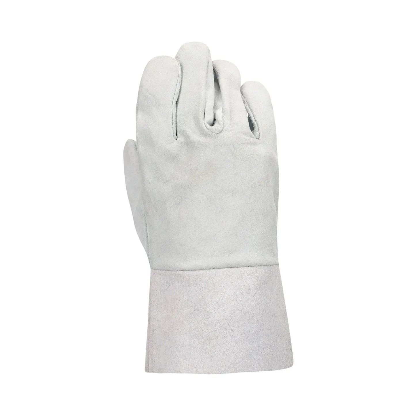 REBEL Tru Touch Chrome Leather Gloves Wrist Length