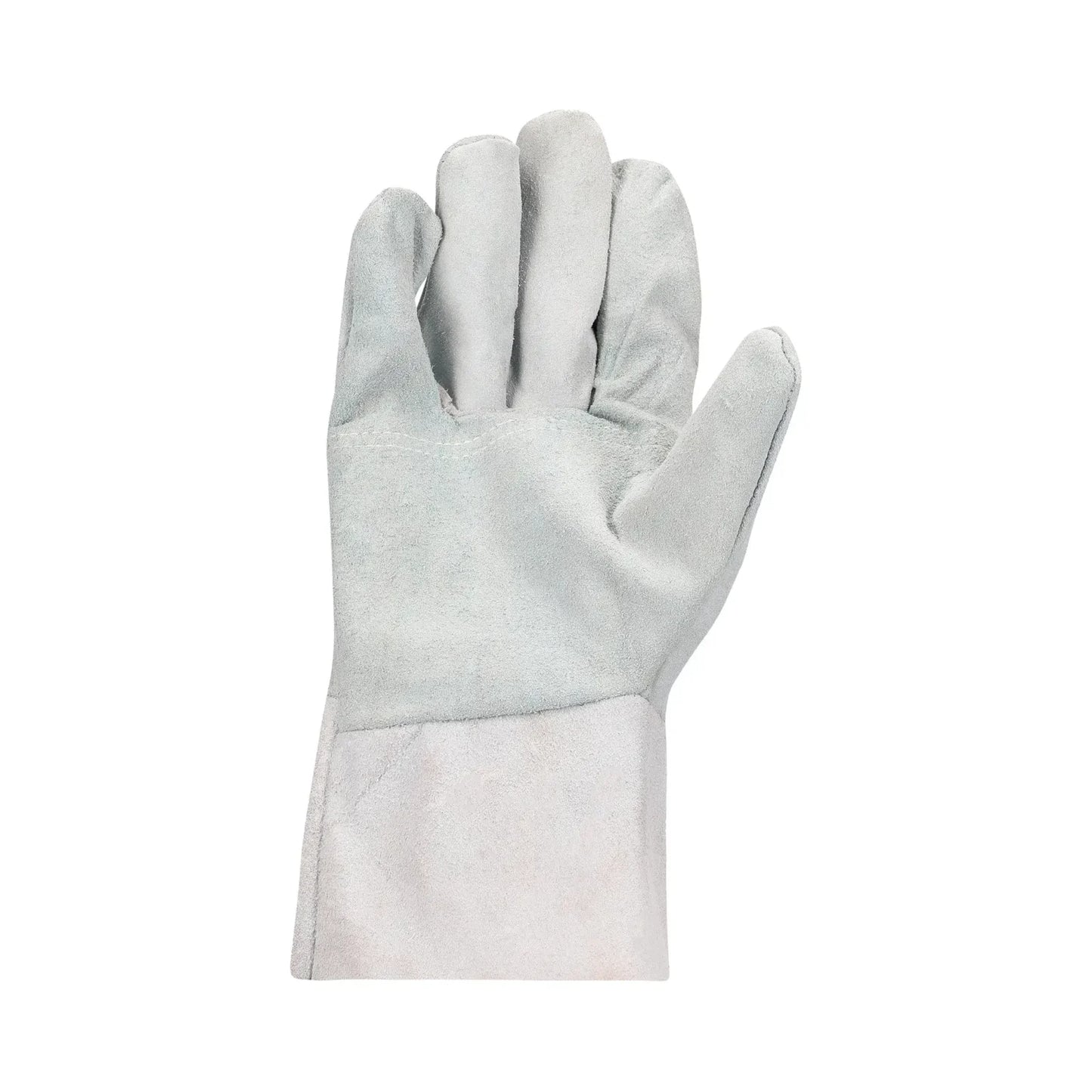 REBEL Tru Touch Chrome Leather Gloves Wrist Length