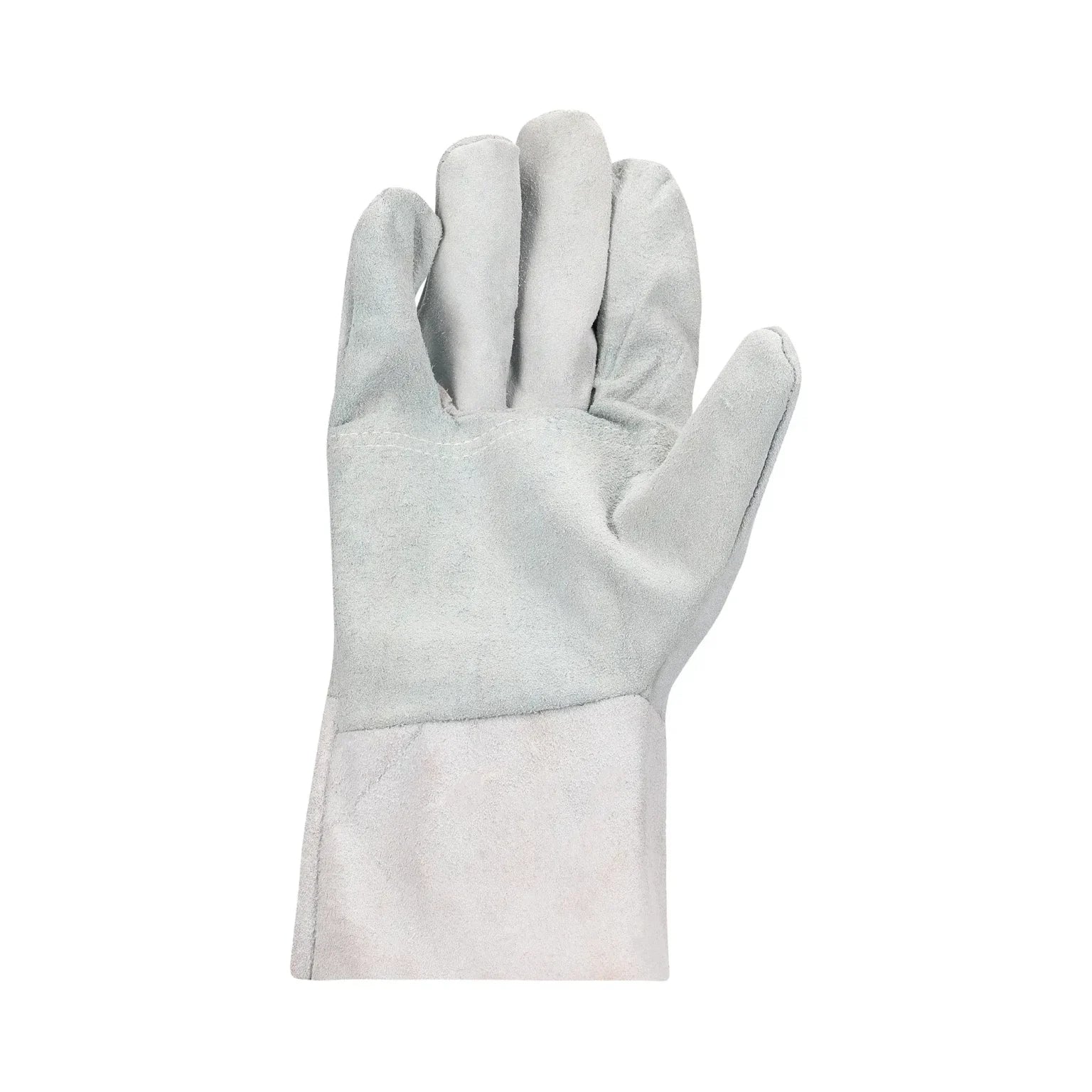 REBEL Tru Touch Chrome Leather Gloves Wrist Length