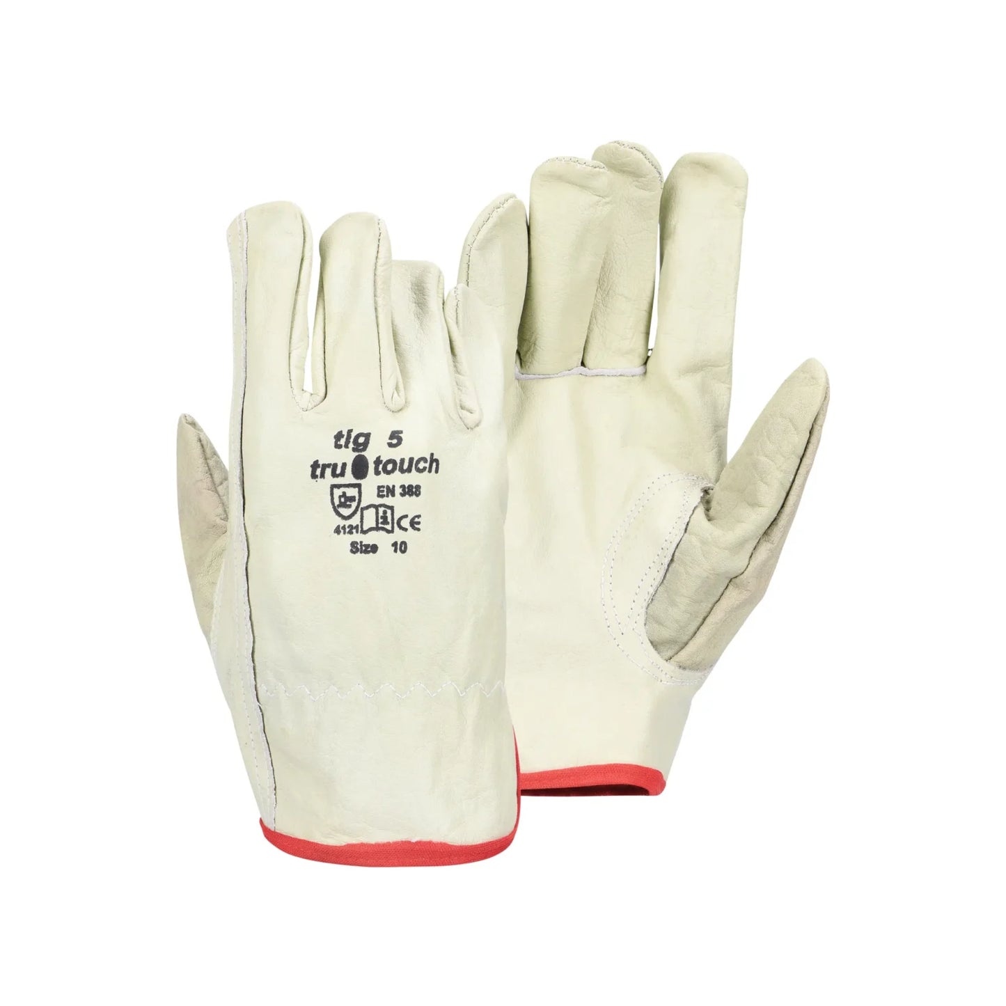 REBEL Tru Touch Tig Full Grain Leather Gloves