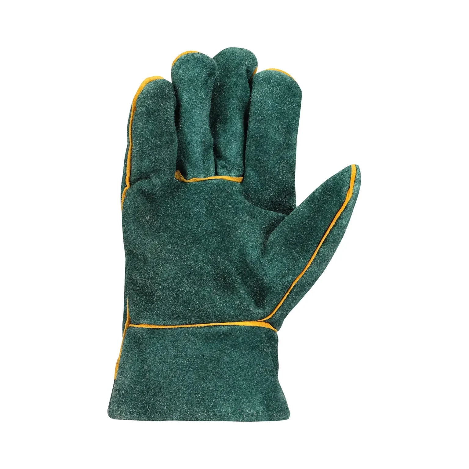 REBEL Tru Touch Green Lined Welders Wrist Gloves