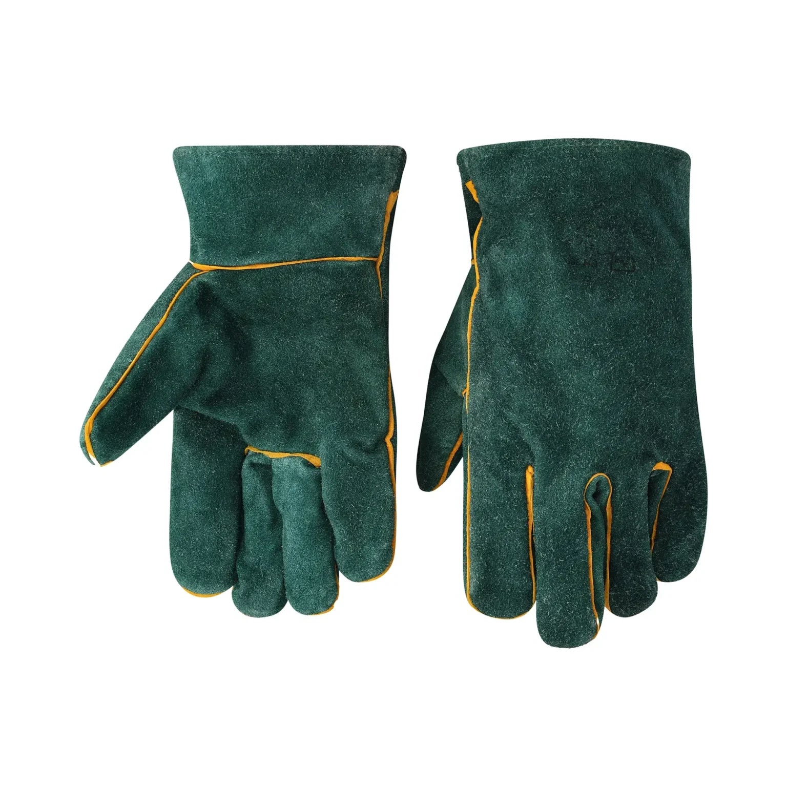 REBEL Tru Touch Green Lined Welders Wrist Gloves