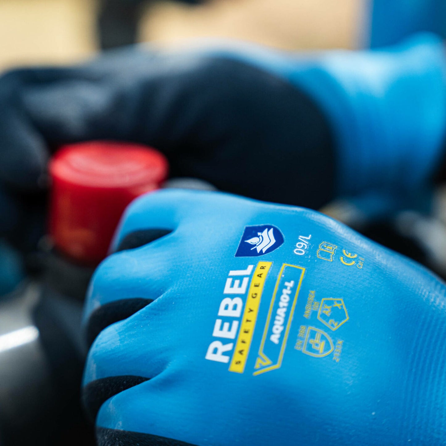 REBEL Aqua Wrist Length Gloves