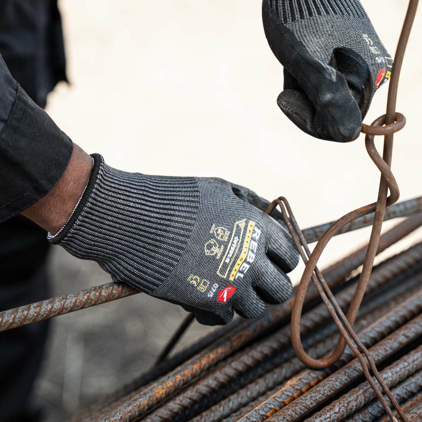 REBEL Cut Pro Wrist Length Gloves