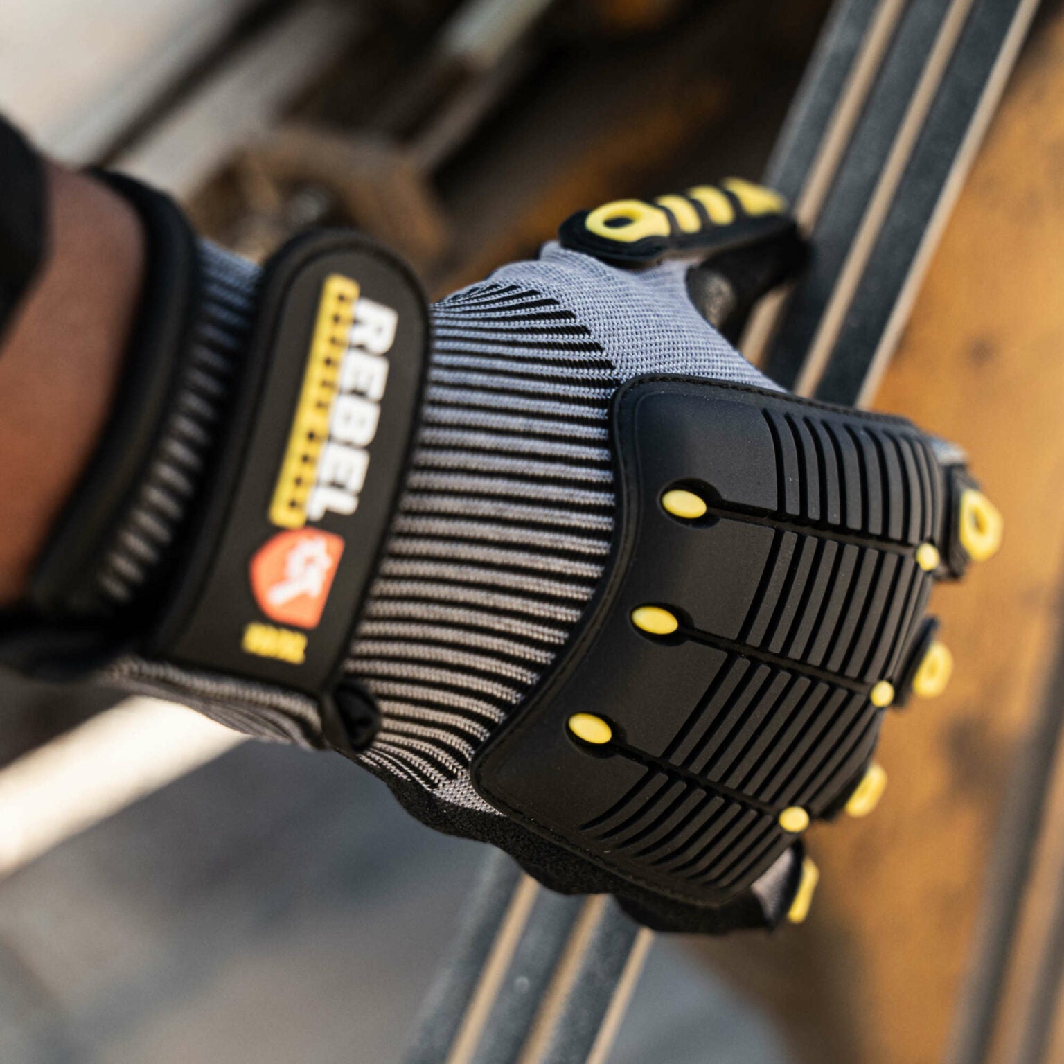 REBEL Impact Wrist Length Gloves