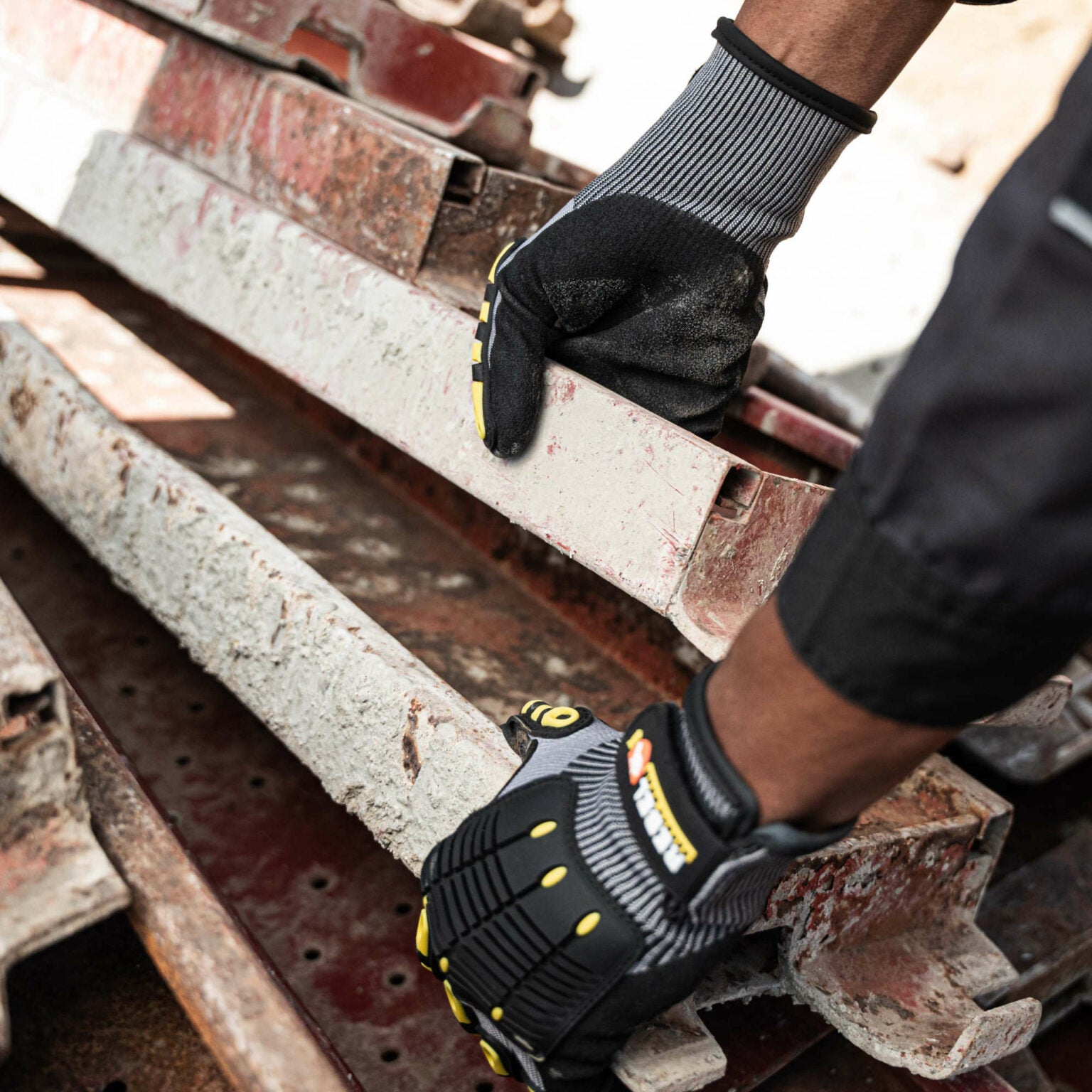 REBEL Impact Wrist Length Gloves