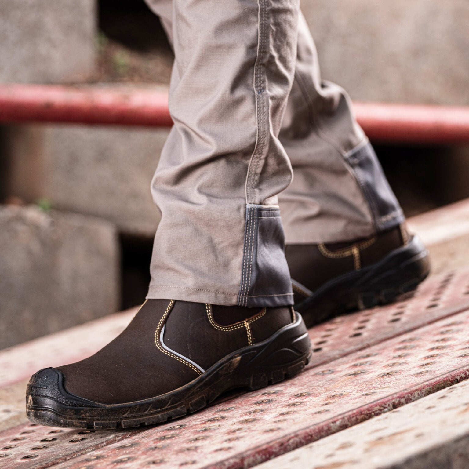 REBEL Anvil Chelsea Boot Black