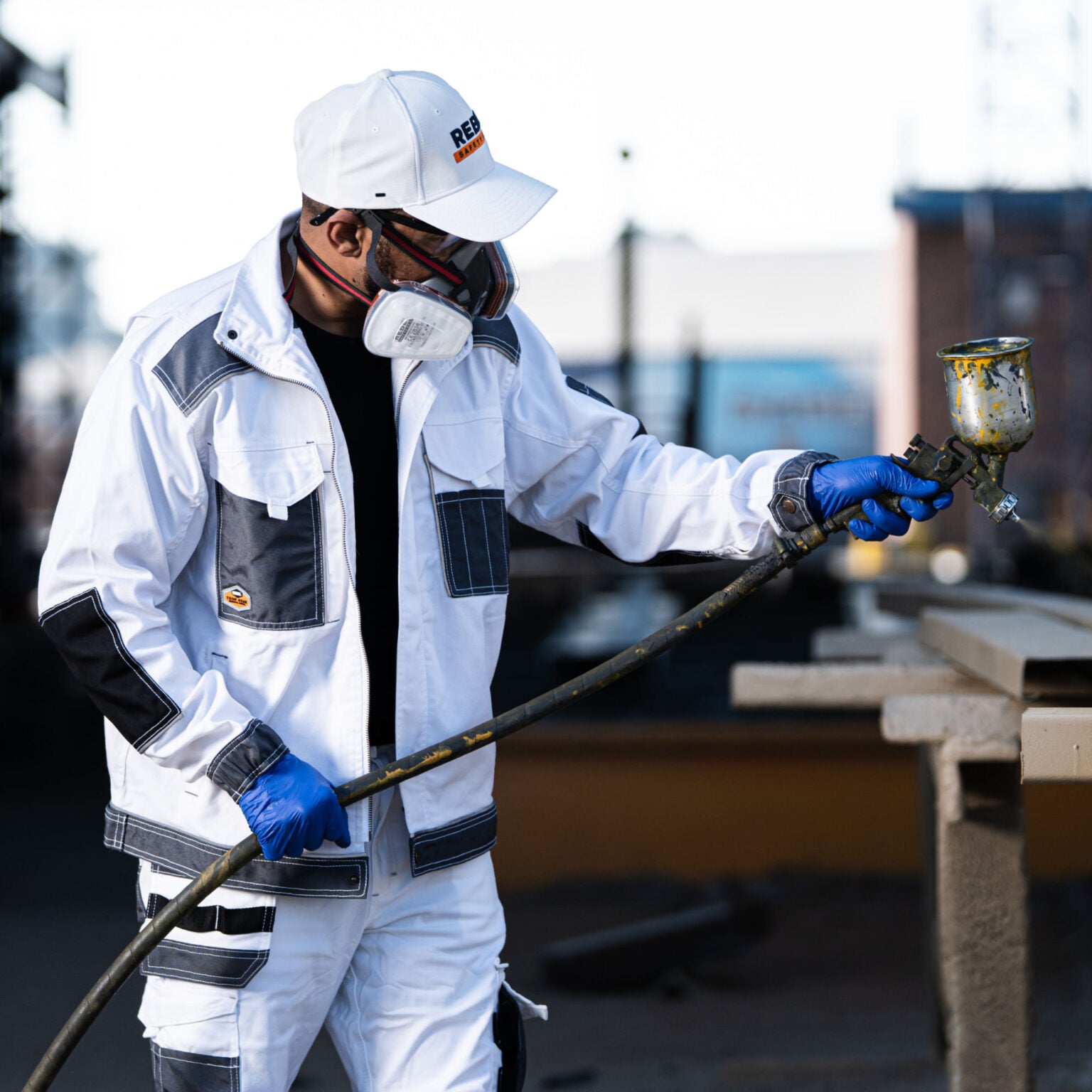 REBEL Tech Gear Jacket Arctic White
