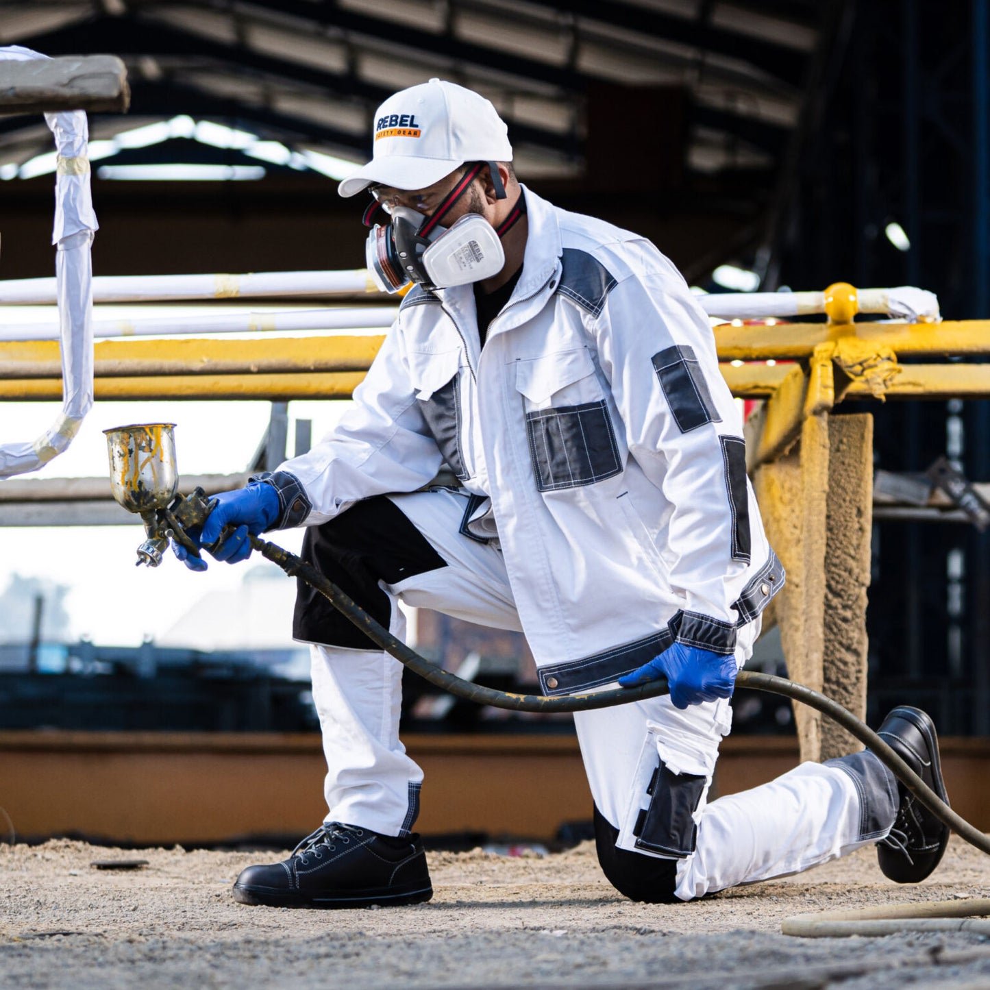 REBEL Tech Gear Jacket Arctic White
