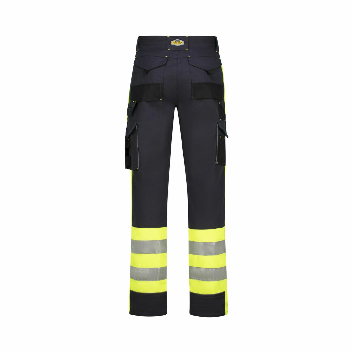 REBEL Men’s Tech Gear Trousers NightGlo Lime and Gun Metal