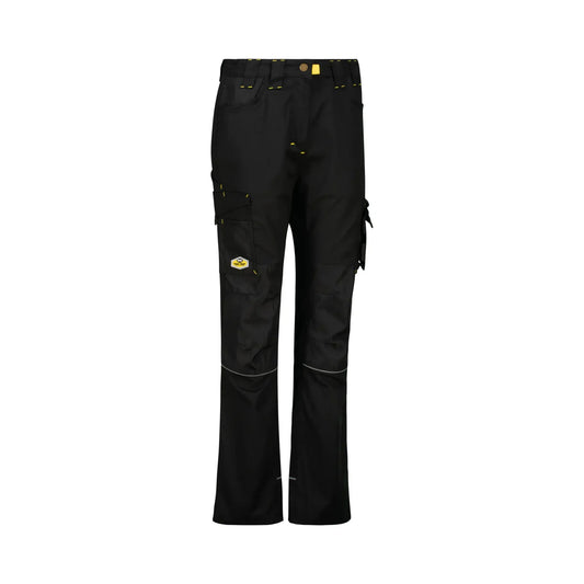 REBEL Ladies Tech Gear Trousers Raven Black