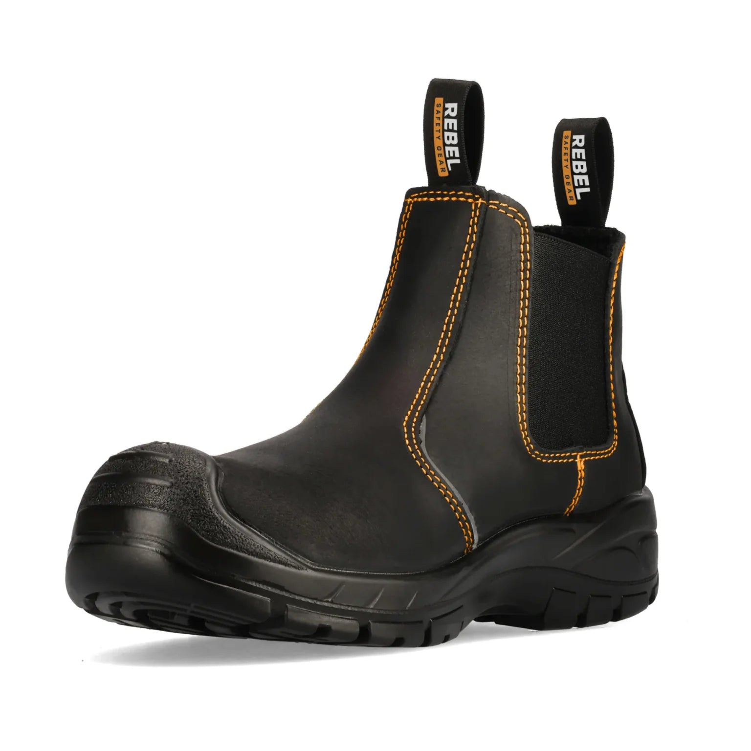 REBEL Anvil Chelsea Boot Black