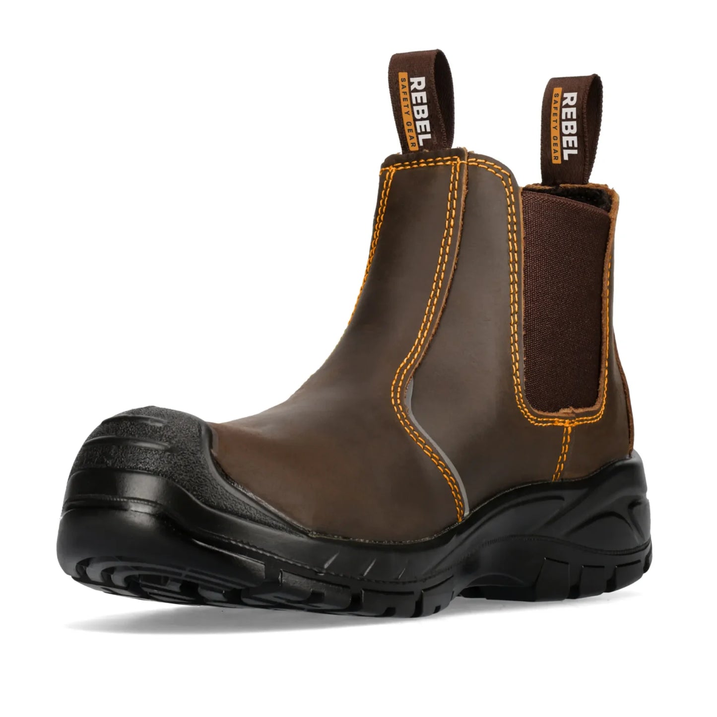 REBEL Anvil Chelsea Boot Brown