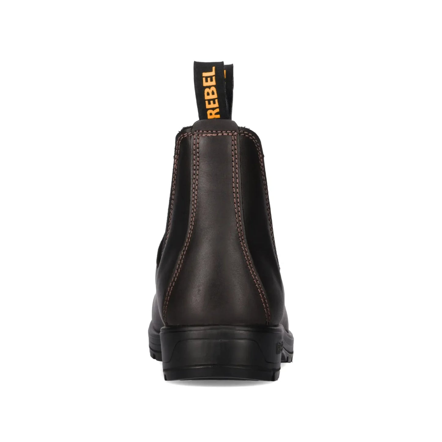 REBEL Urban Retro Classic Chelsea Boot Dark Brown