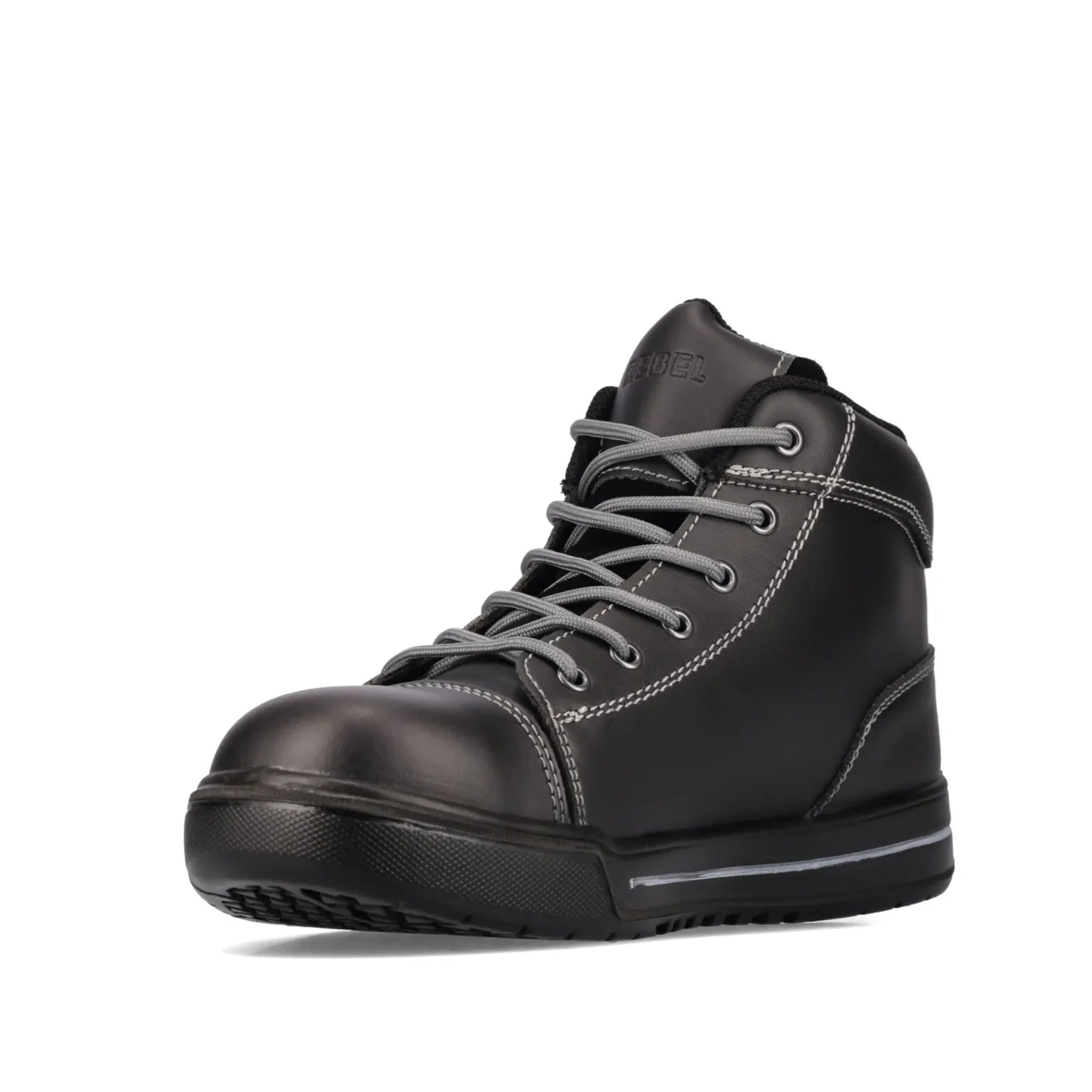 REBEL Hi Top Boot Black
