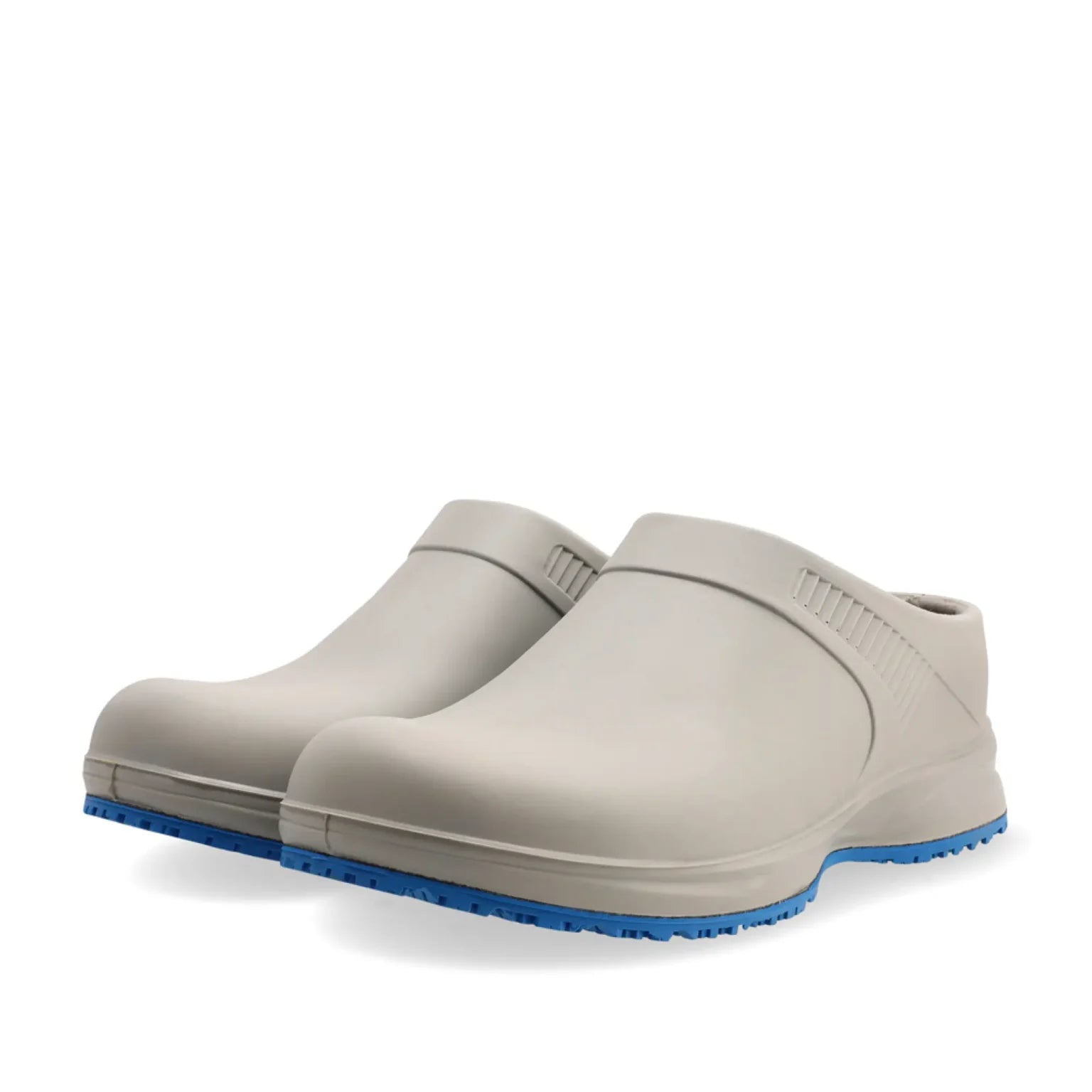 REBEL Cruiza Chef-Pro Slip-on Clog No Strap Grey and Blue
