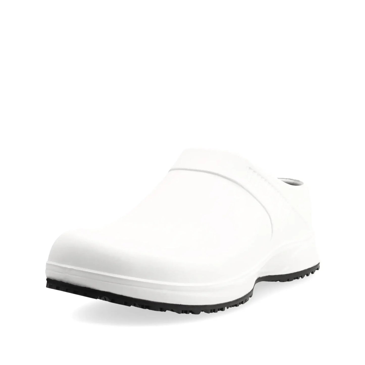 REBEL Cruiza Chef-Pro Slip-on Clog No Strap White and Black