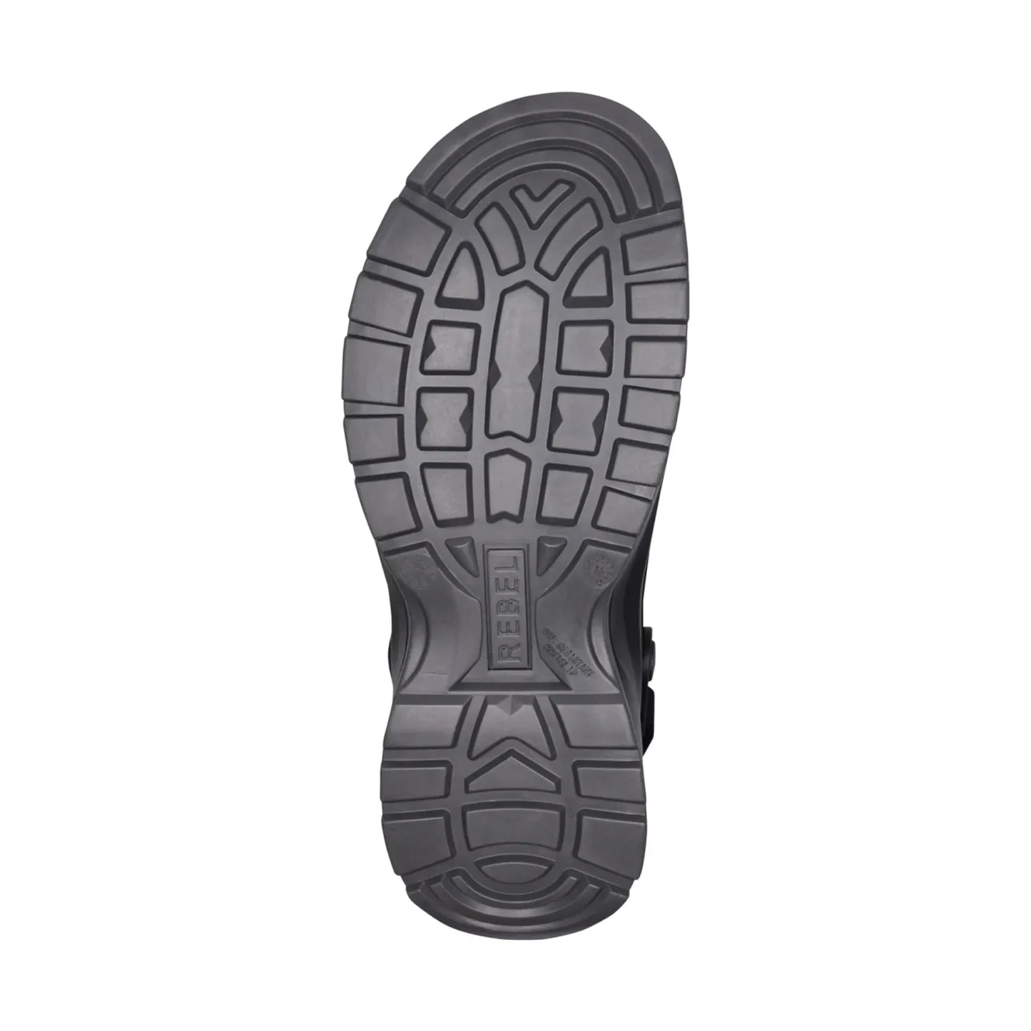 REBEL Cruiza Medi-Pro Slip-on Clog Black and Grey