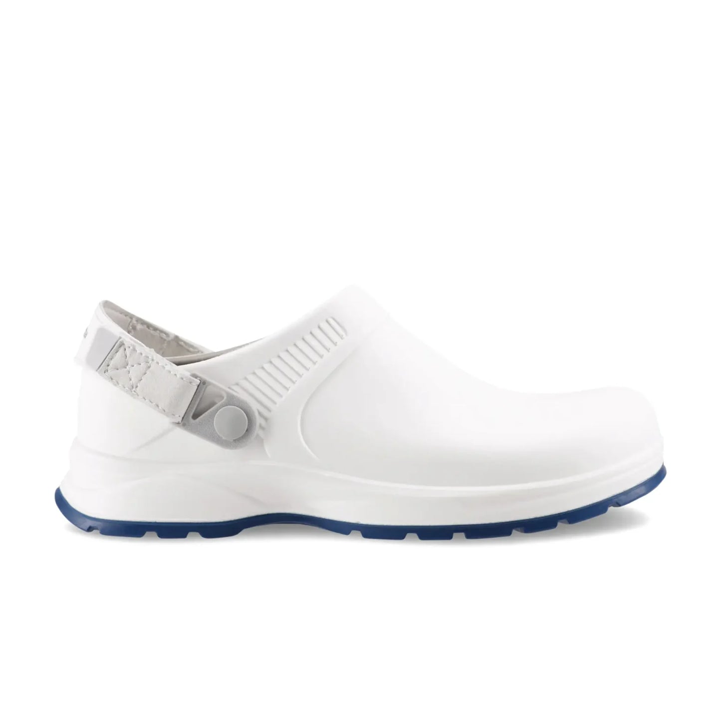 REBEL Cruiza Medi-Pro Slip-on Clog White and Blue