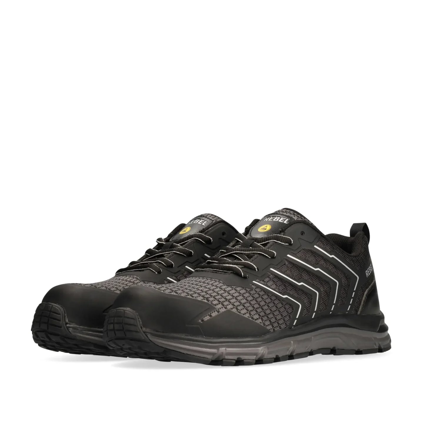 REBEL Men’s Light Industrial 2.0 Shoe Silver Grey