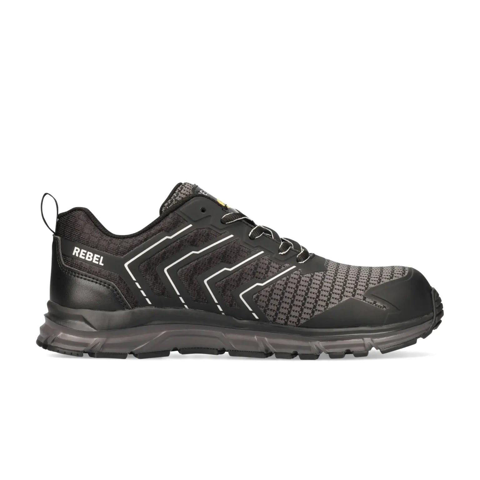 REBEL Men’s Light Industrial 2.0 Shoe Silver Grey