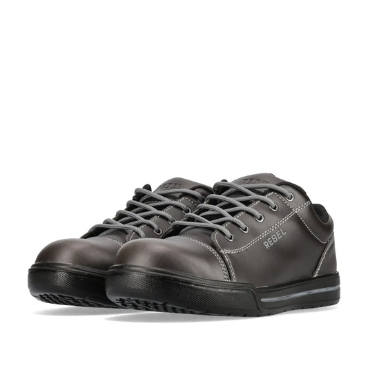 REBEL Lo Top Safety Shoe Black