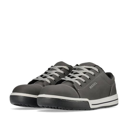 REBEL Lo Top Safety Shoe Charcoal